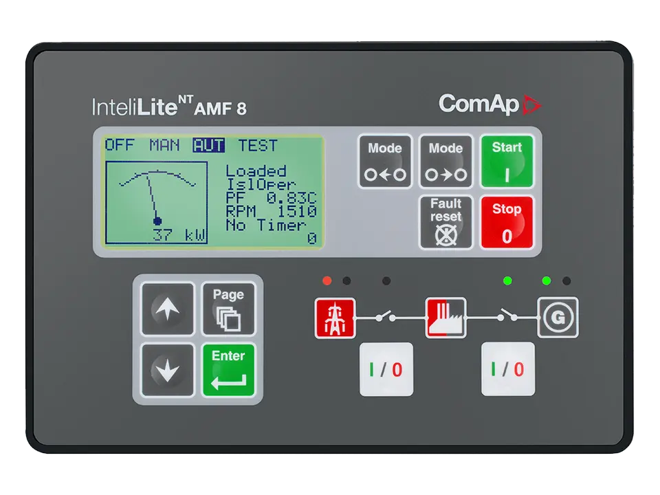 komaページ ComAp - InteliLite NT AMF 8